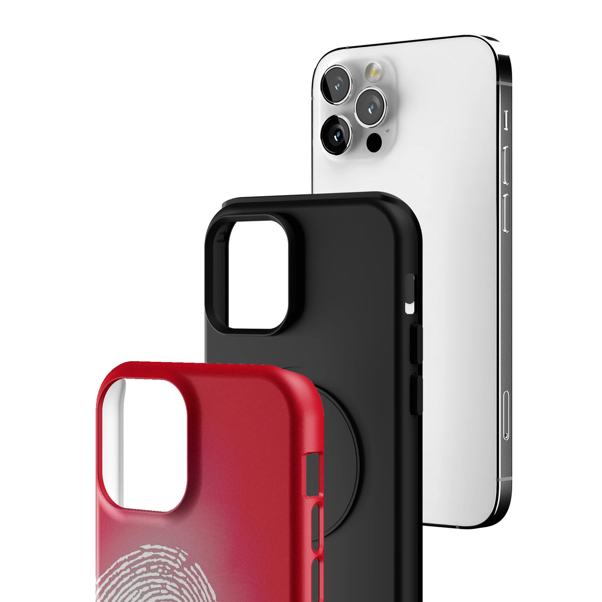 Heart Print Red iPhone Case gallery - Iphone_12_Pro_3