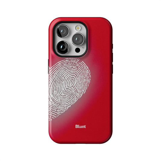 Heart Print Red iPhone Case gallery - Iphone_15_Pro_1