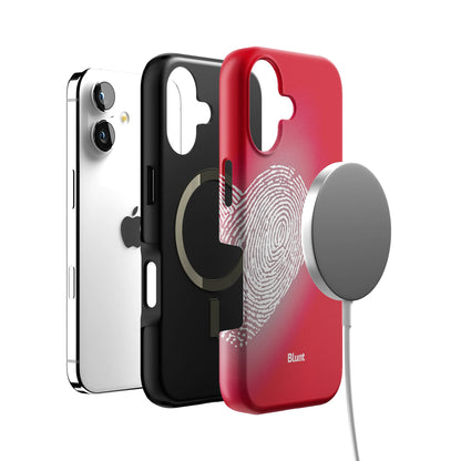 Heart Print Red iPhone Case gallery - Iphone_17_Iphone_4