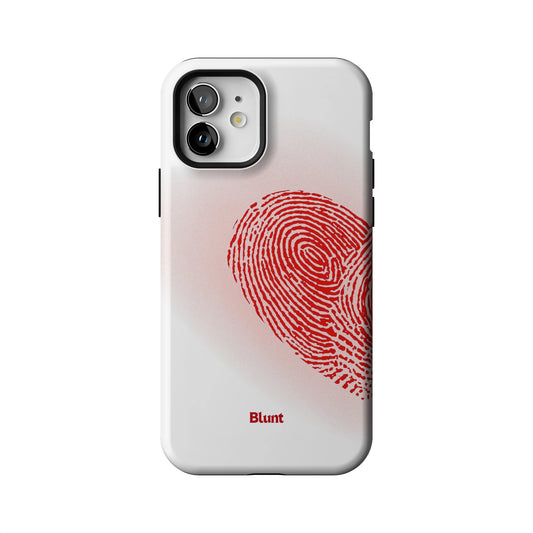 Heart Print White iPhone Case gallery - Iphone_12_Iphone_1