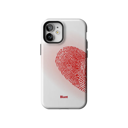 Heart Print White iPhone Case gallery - Iphone_12_Mini_Air_Plus_1