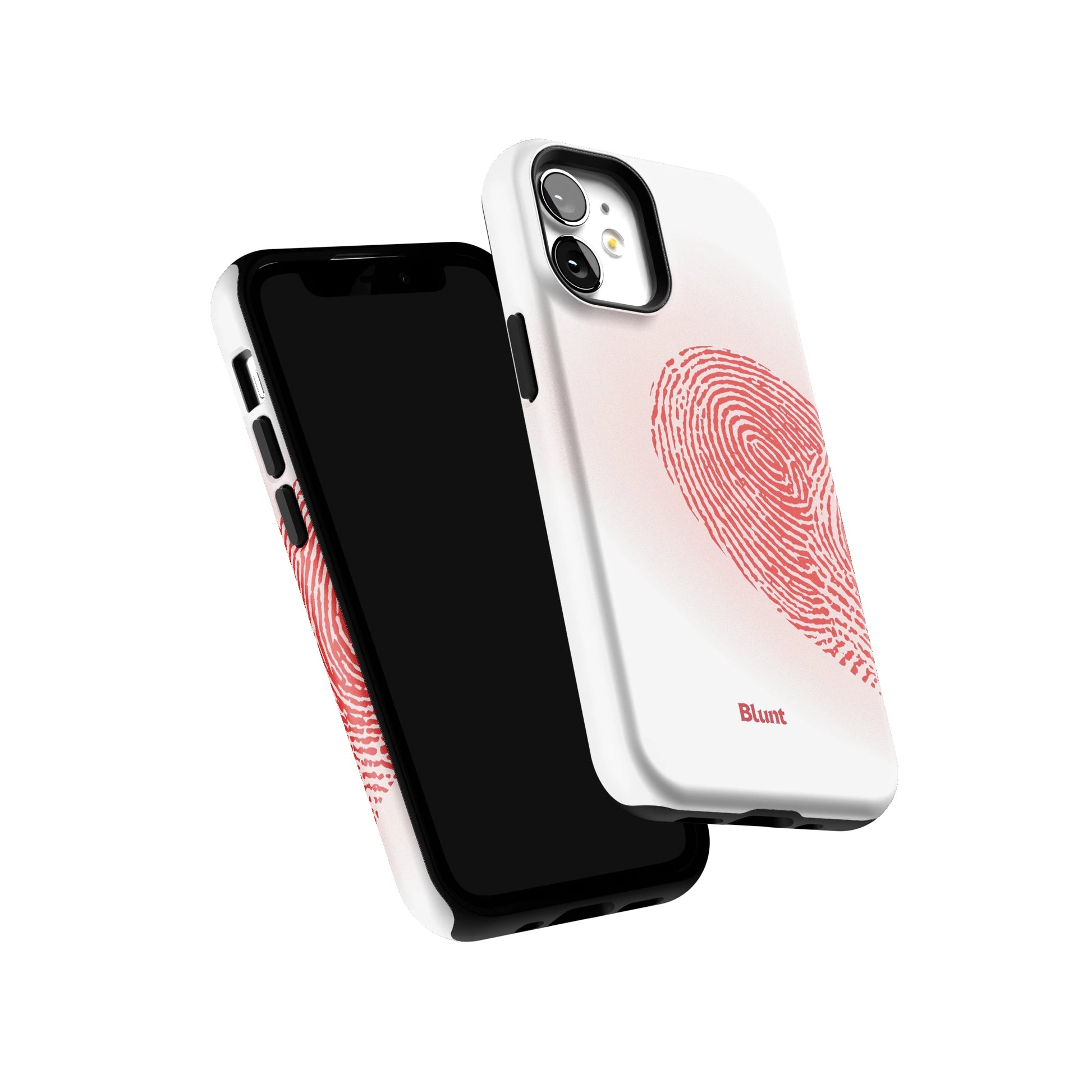 Heart Print White iPhone Case gallery - Iphone_12_Mini_Air_Plus_6