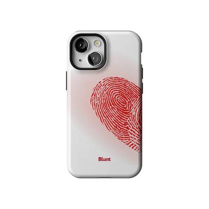 Heart Print White iPhone Case gallery - Iphone_13_Mini_Air_Plus_1