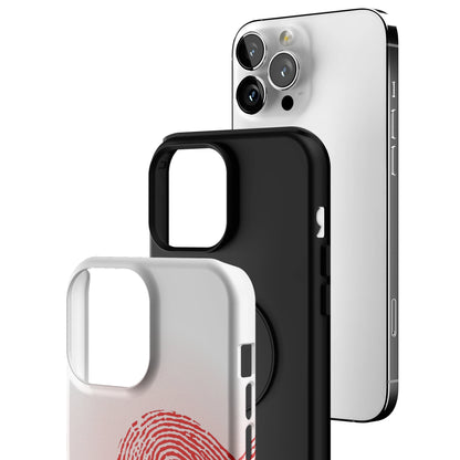 Heart Print White iPhone Case gallery - Iphone_13_Pro_Max_3