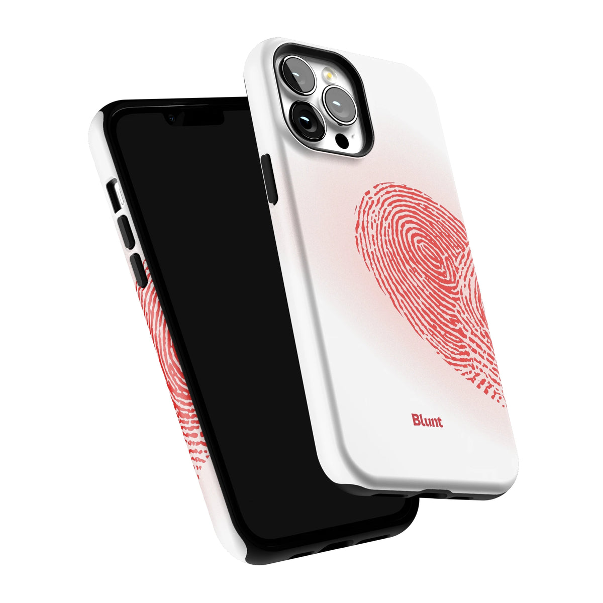 Heart Print White iPhone Case gallery - Iphone_13_Pro_Max_6