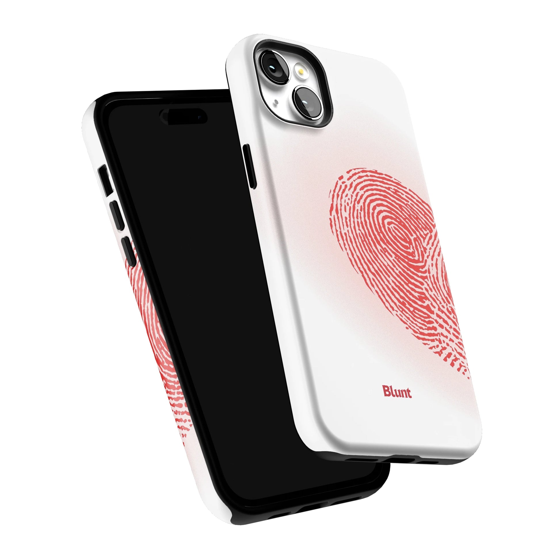 Heart Print White iPhone Case gallery - Iphone_14_Mini_Air_Plus_6