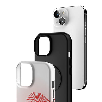 Heart Print White iPhone Case gallery - Iphone_15_Iphone_3