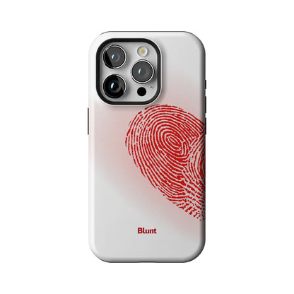 Heart Print White iPhone Case gallery - Iphone_15_Pro_1