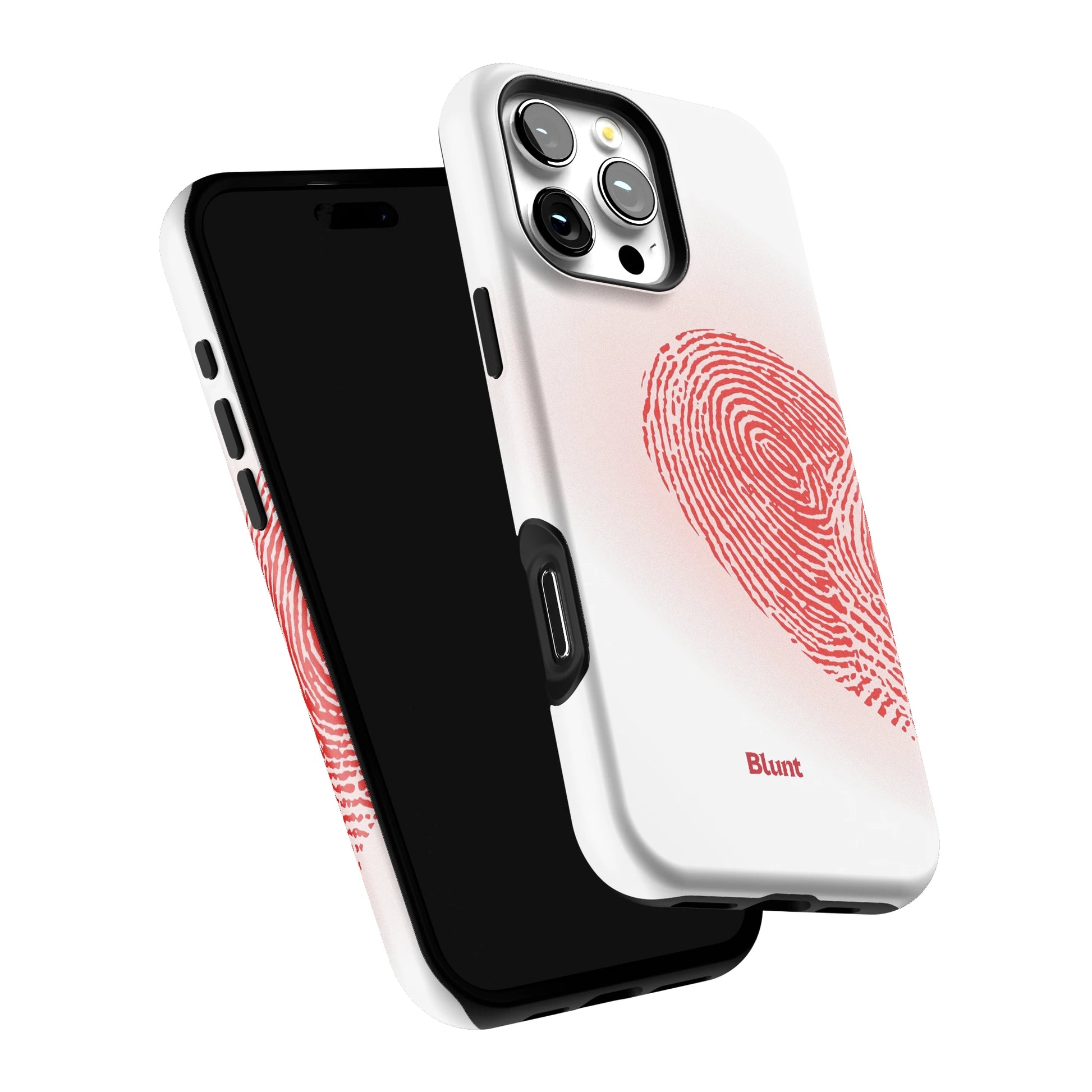 Heart Print White iPhone Case gallery - Iphone_16_Pro_Max_6