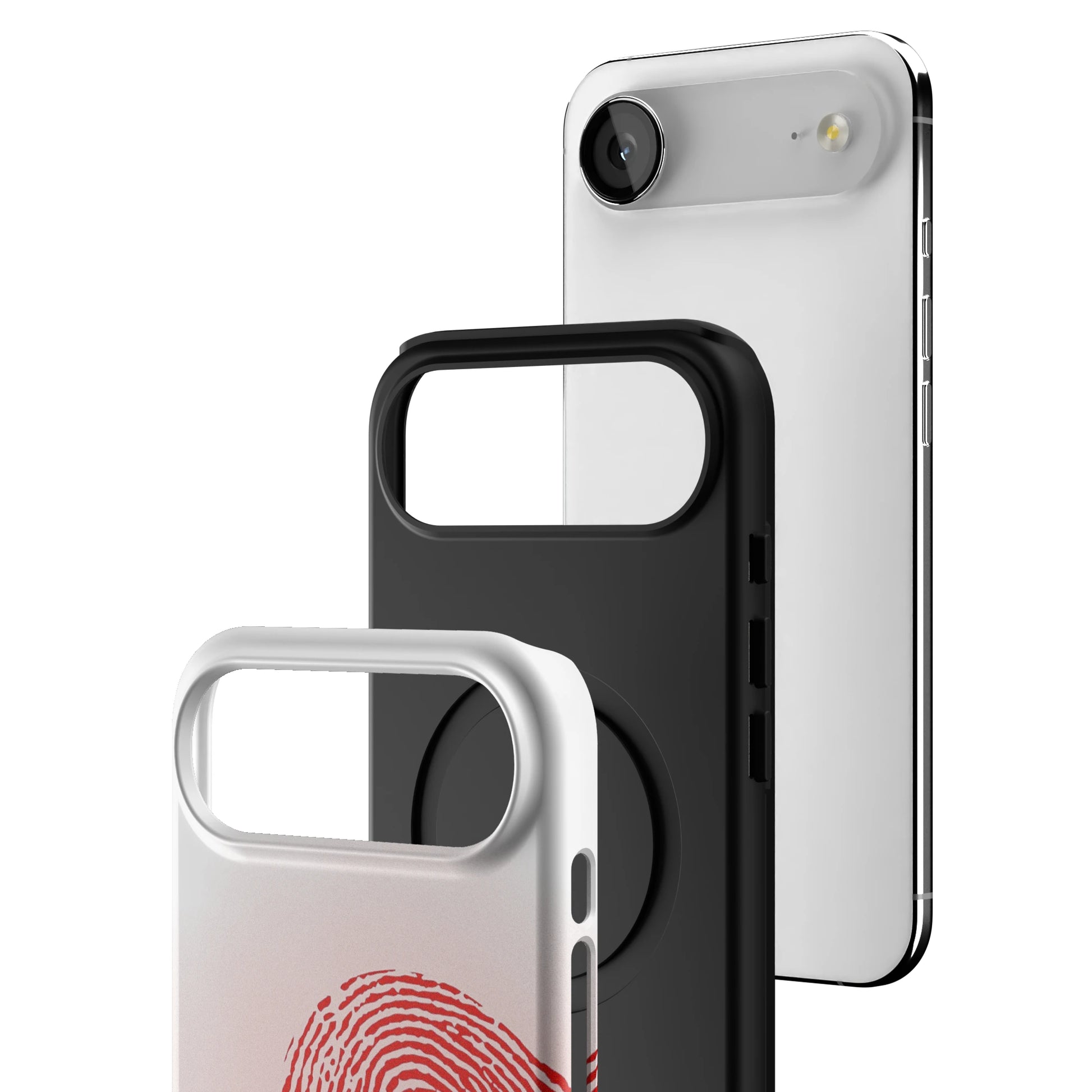 Heart Print White iPhone Case gallery - Iphone_17_Air_3