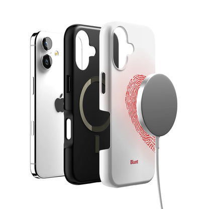 Heart Print White iPhone Case gallery - Iphone_17_Iphone_4