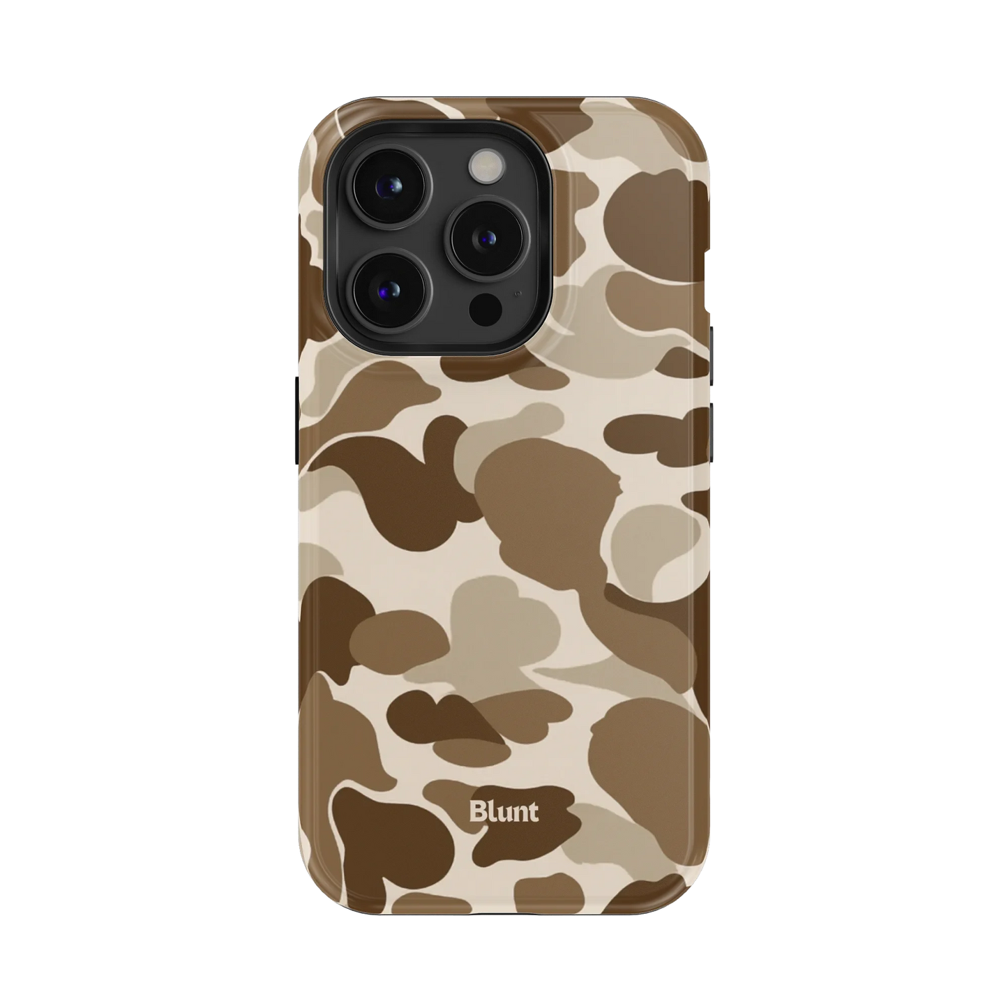 Brown Camo iPhone Case
