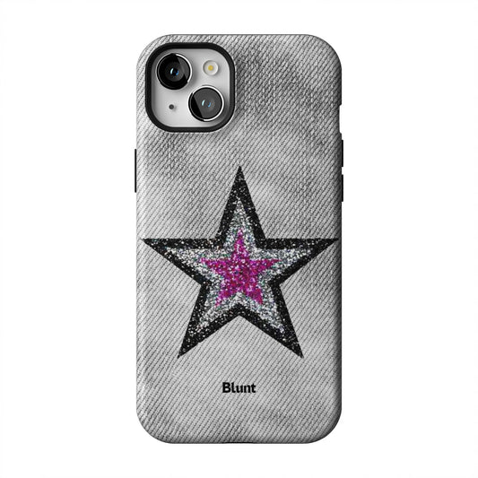 Silver-Starwash-iphone-case-iPhone 15 Plus-1