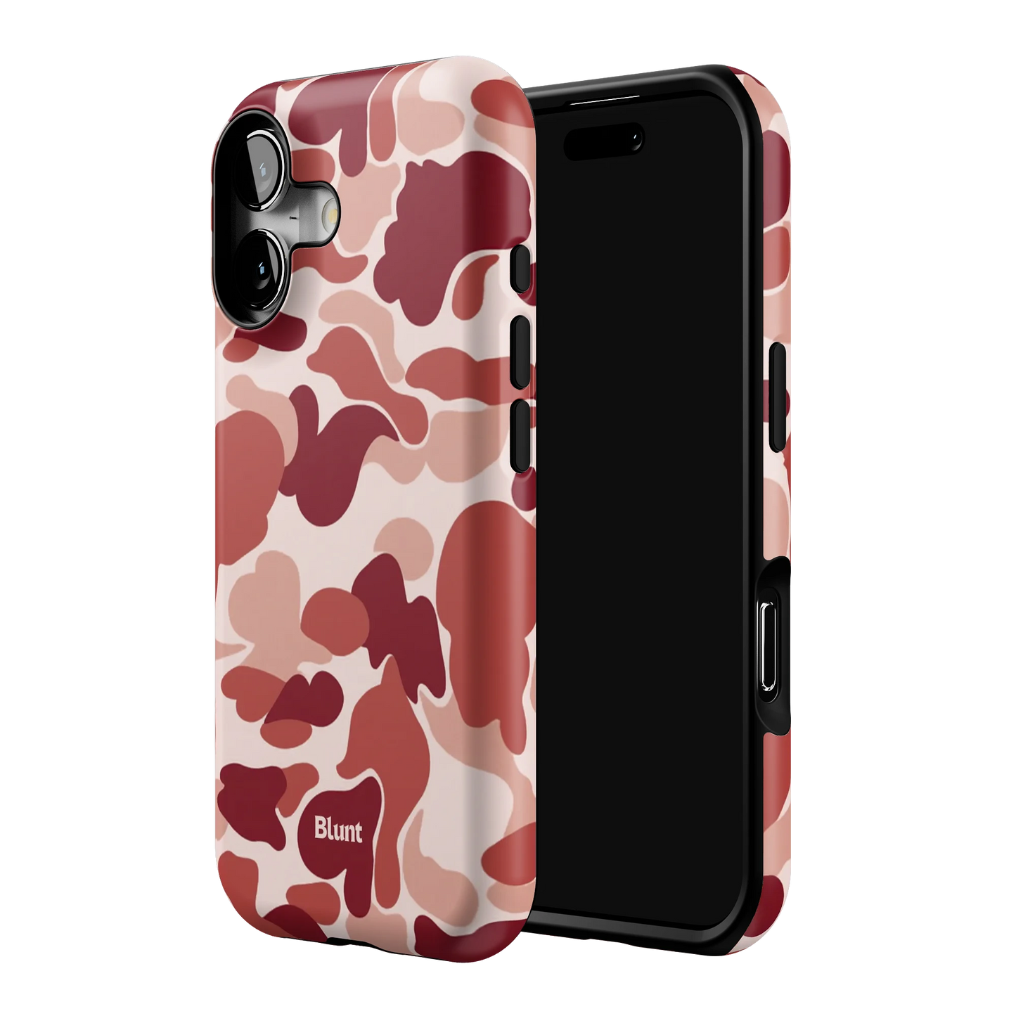 Reddish Camo iPhone Case