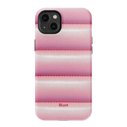 Pink Puffer iPhone Case