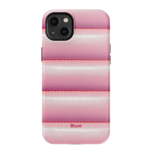 Pink Puffer iPhone Case