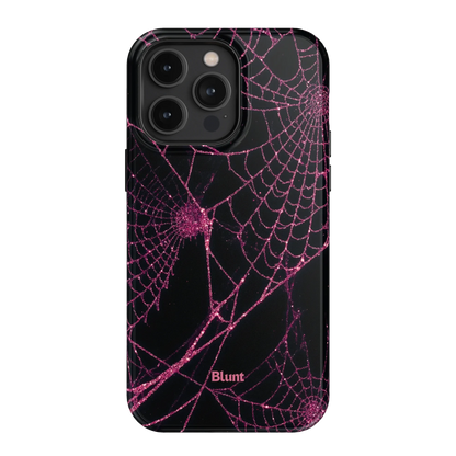 Pink Web iPhone Case