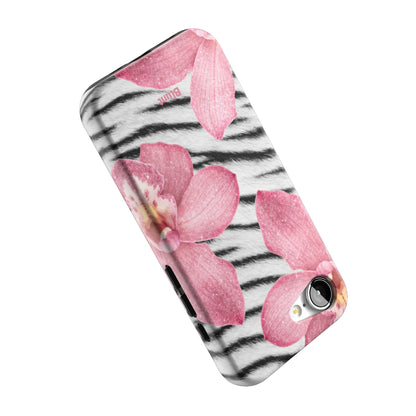 Striped-Blossom-iphone-case-iPhone 17 E-4