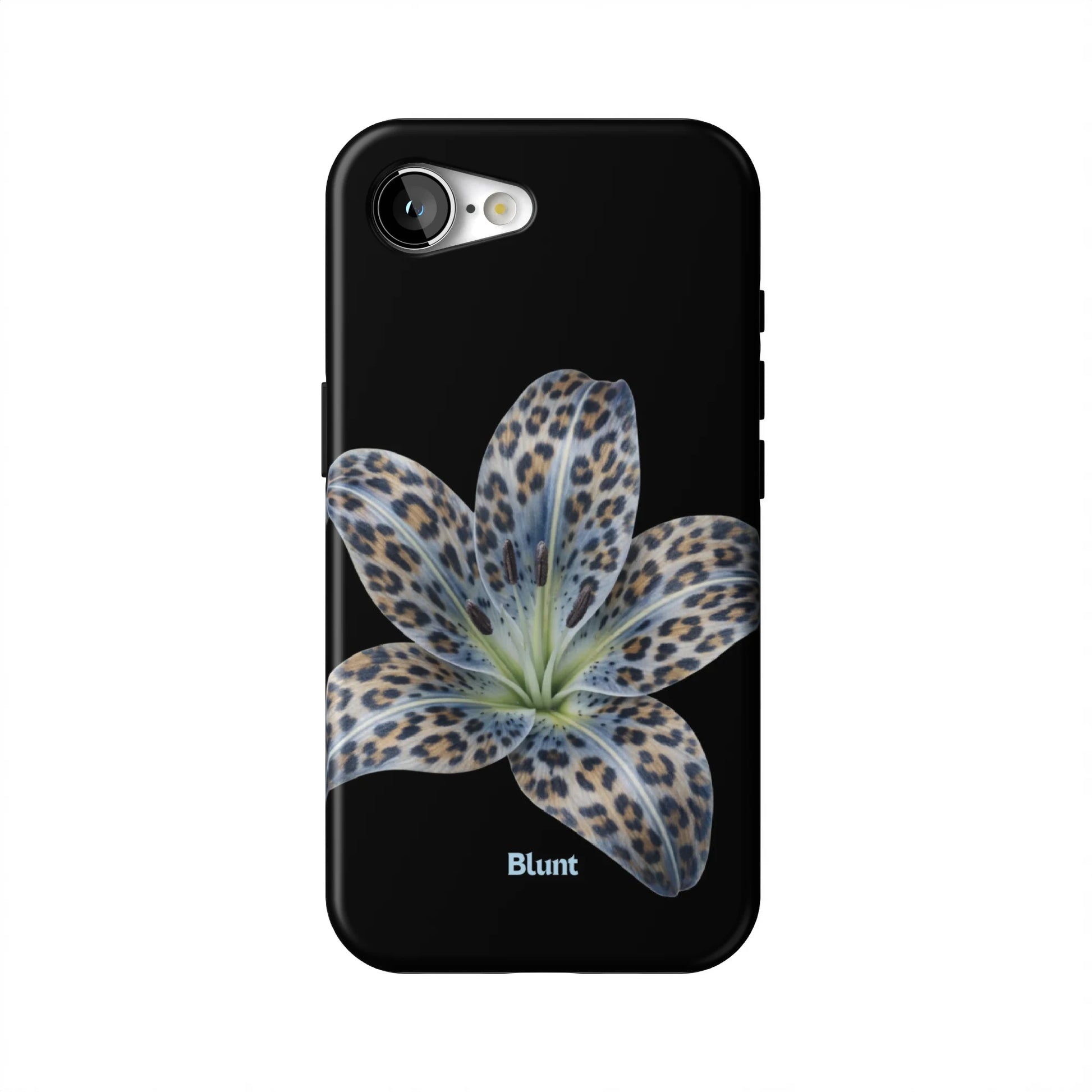 Blue-Leopard-Bloom-iphone-case-iPhone 17 E-1