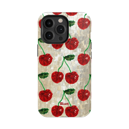 Cherry Luxe iPhone Case