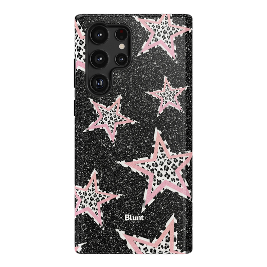 Pink Zebra Stars Samsung Case
