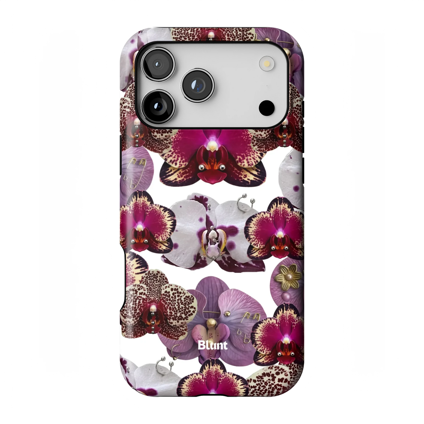 Botanical Orchid iPhone Case