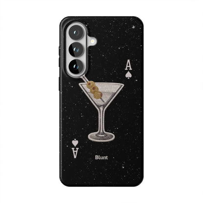 Black Dirty Martini Samsung Case