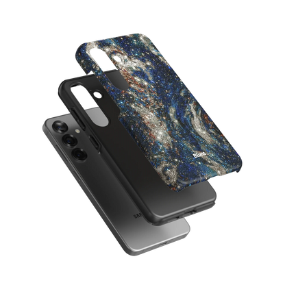 Midnight Marble Samsung Case