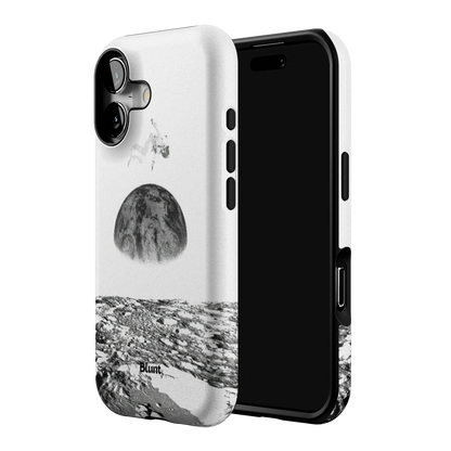 Static Moon iPhone Case