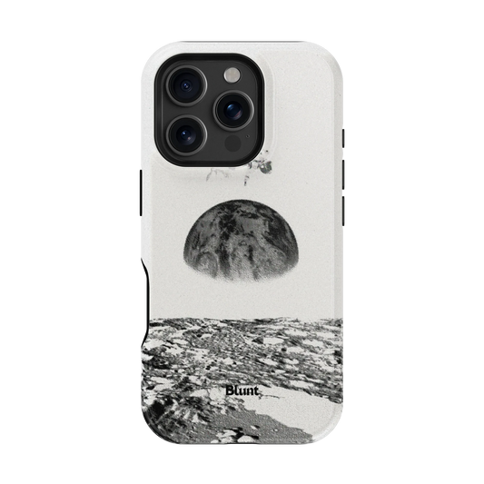 Static Moon iPhone Case