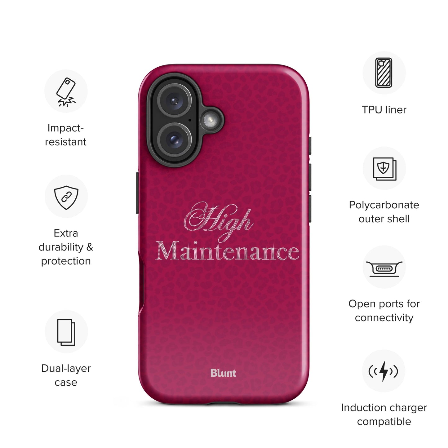 High Maintenance iPhone Case - blunt cases