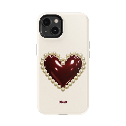 Maroon Muse iPhone Case