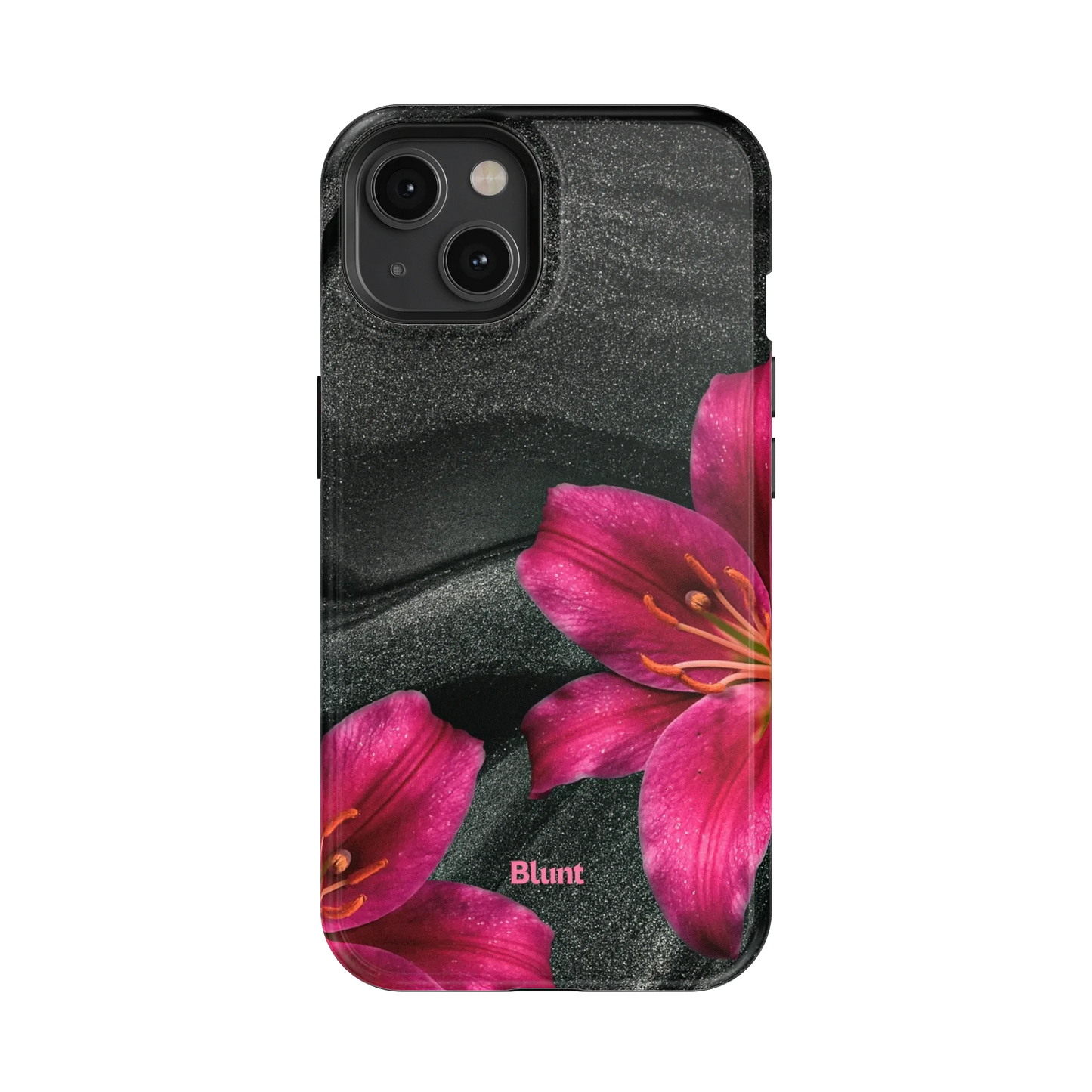 Midnight Petals iPhone Case