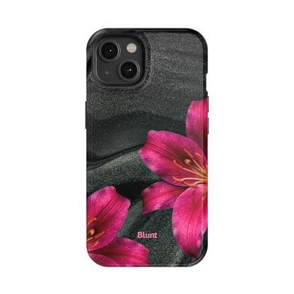 Midnight Petals iPhone Case
