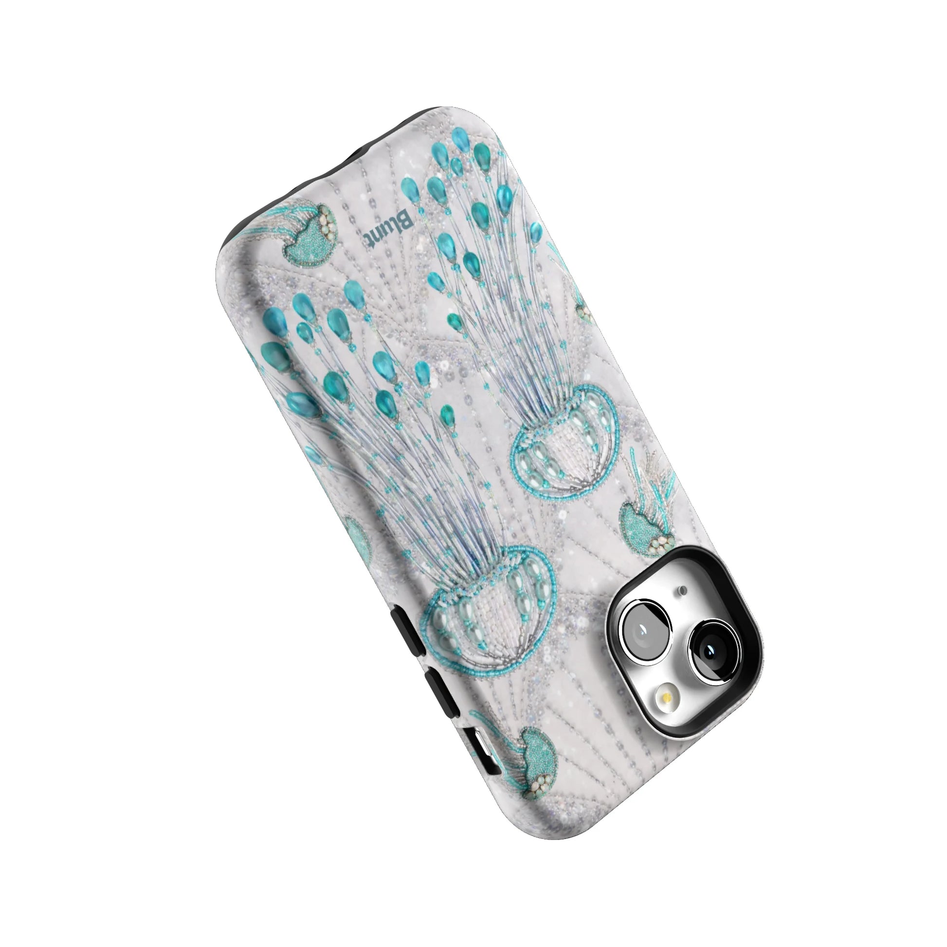 Silver-Jelly-iphone-case-iPhone 13 Mini-4