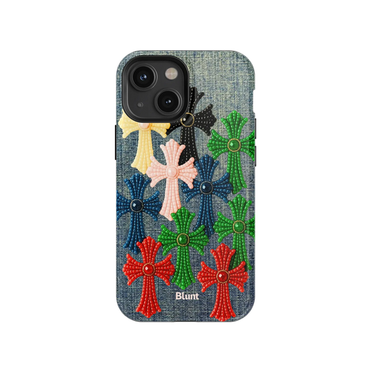 Cross Stitch iPhone Case