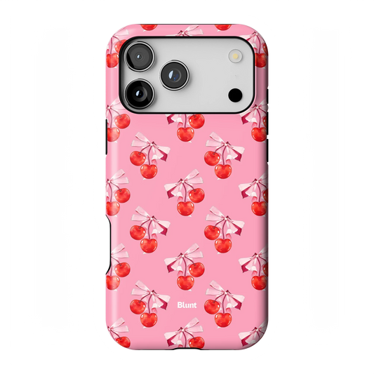 Pink Cherry iPhone Case