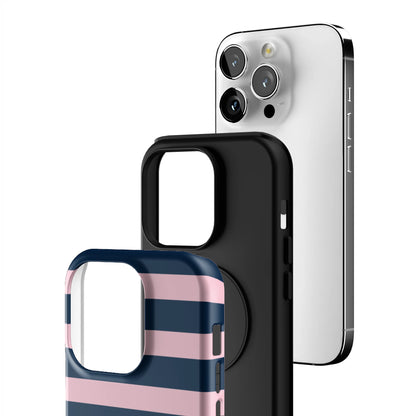 Blueberry-Blush-Stripe-iphone-case-iPhone 14 Pro-3