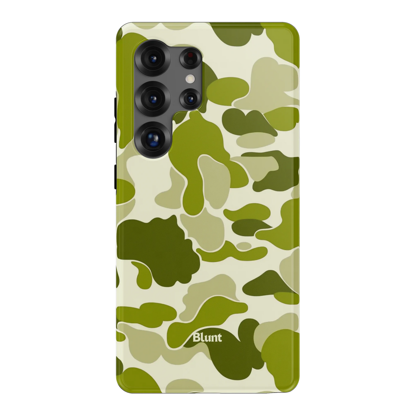 Lime Camo Samsung Case