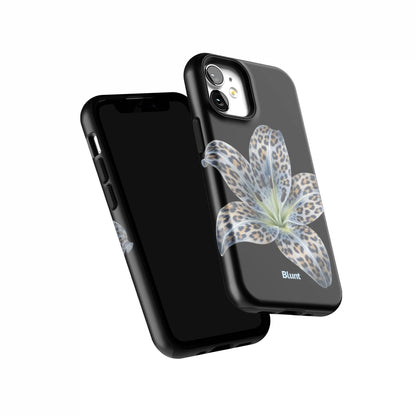 Blue-Leopard-Bloom-iphone-case-iPhone 12 Mini-5