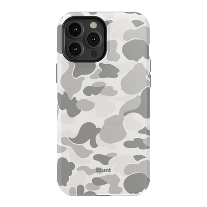 Greyish Camo iPhone Case