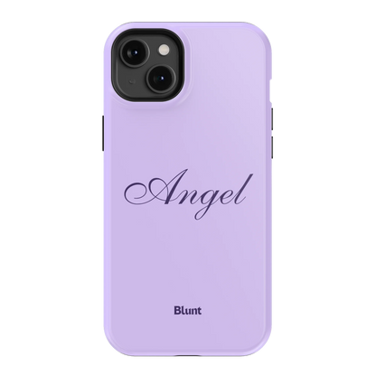 Purple Angel iPhone Case