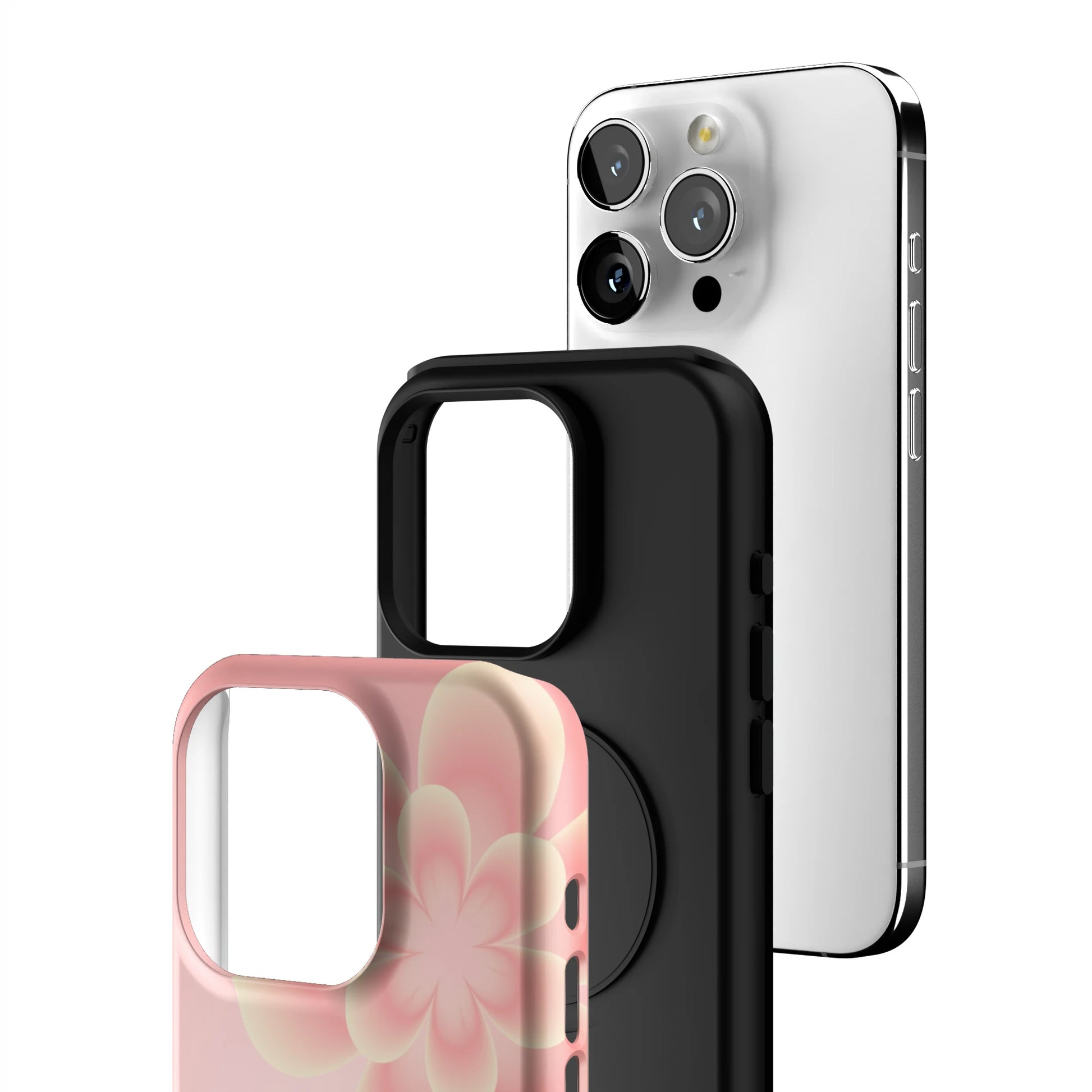 Peach-Petals-iphone-case-iPhone 15 Pro-3