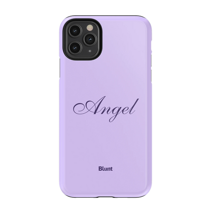 Purple Angel iPhone Case
