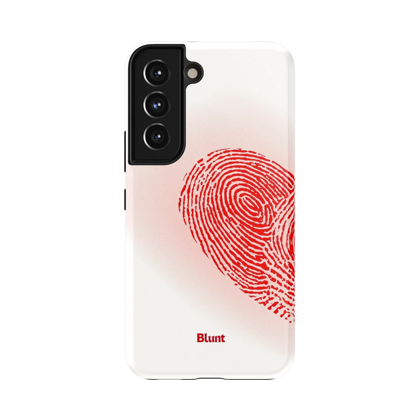 Heart Print White Samsung Case