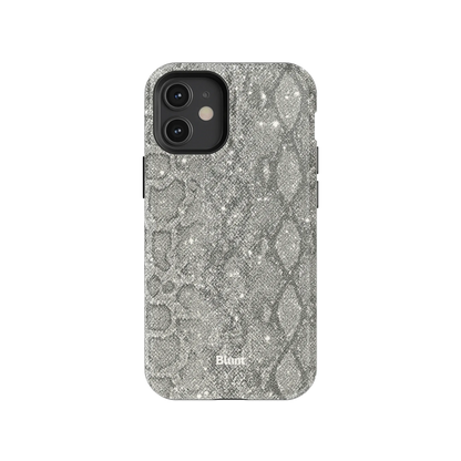 Silver Python iPhone Case