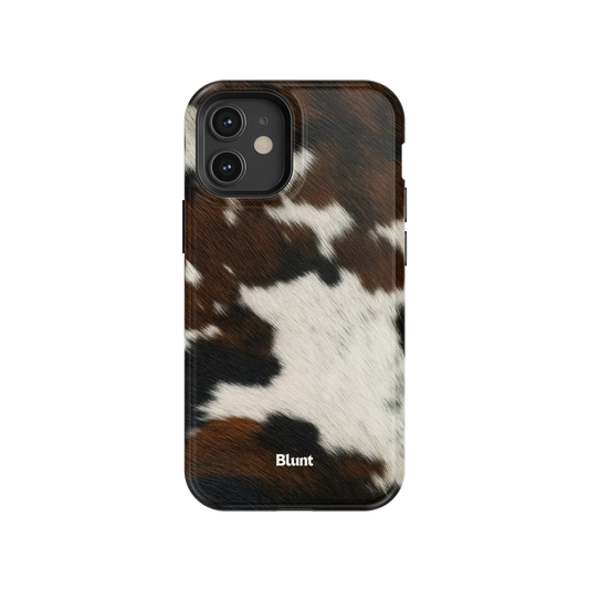 Chestnut Cowhide iPhone Case