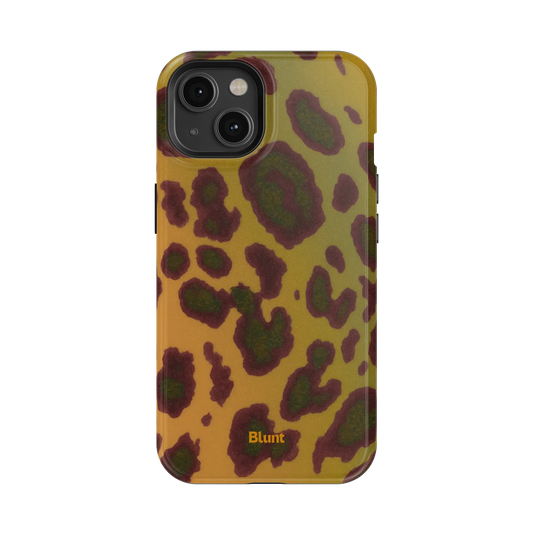 Cranberry Cheetah iPhone Case
