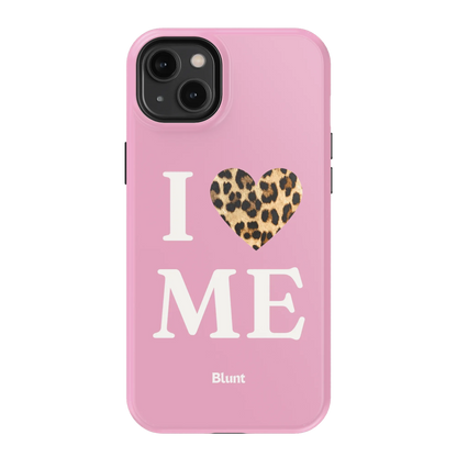 Pink I Love Me iPhone Case