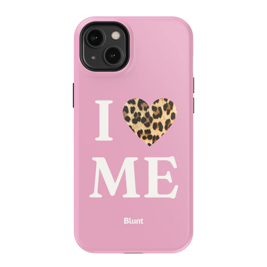 Pink I Love Me iPhone Case